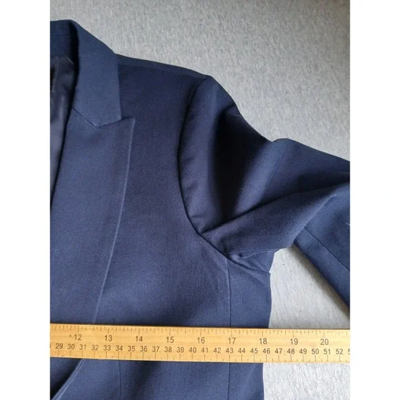 J Crew Blazer 10 Parke Navy Single Button Academia Capsule Preppy Norm Peake - Picture 6 of 16